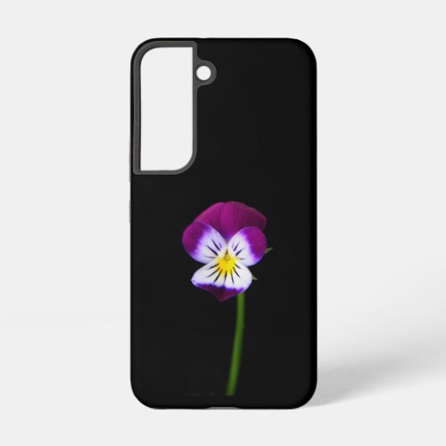 Violet Flower sgcnm Samsung Galaxy S22 Case