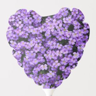Violet Flowers Balloon Violets