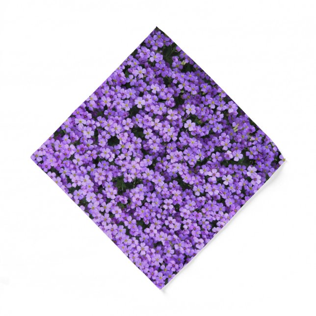 Violet Flowers Bandana Violets (Front)