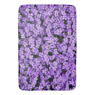 Violet Flowers - Bath Mat