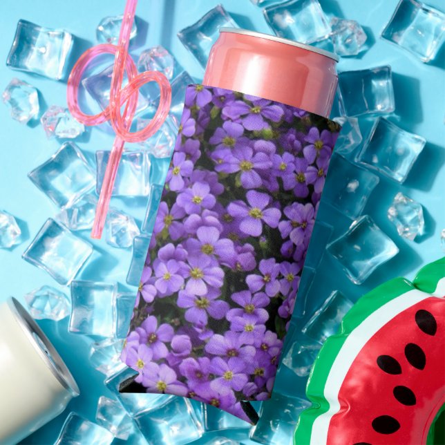 Violet Flowers Can Cooler (In Situ Summer)