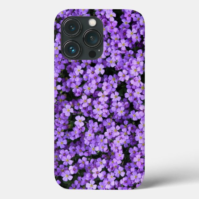 Violet Flowers iPhone Case Violets Spring (Back)