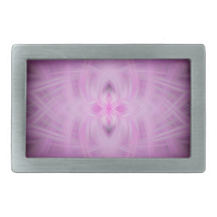 VIOLET - Fractal Art - Belt Buckle