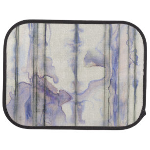 Violet Free Expression Watercolor Car Floor Mat