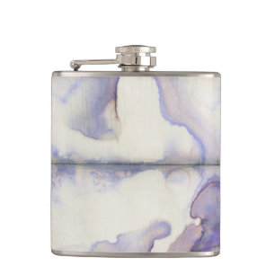 Violet Free Expression Watercolor Flask