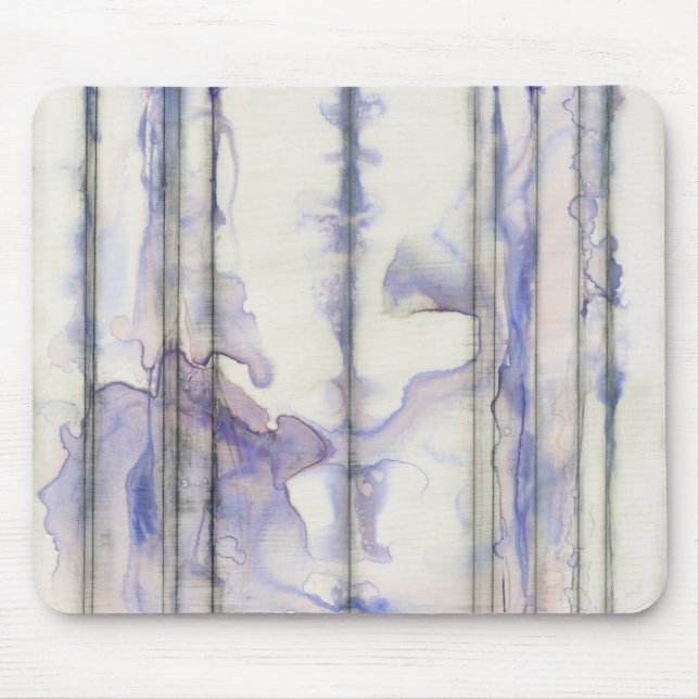 Violet Free Expression Watercolor Mouse Pad (Front)