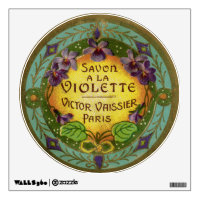 Violet French Perfume Wall Decal