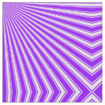 Violet Funky Sun Rays Background Fabric