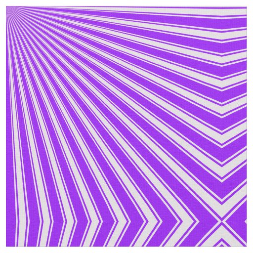 Violet Funky Sun Rays Background Fabric