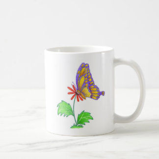"Violet & Gold Butterfly" Mug