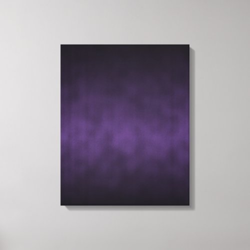 Violet Gothic Ombre Background Art Canvas Print