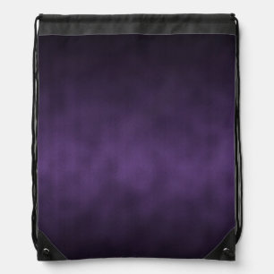 Violet Gothic Ombre Background Art Drawstring Bag