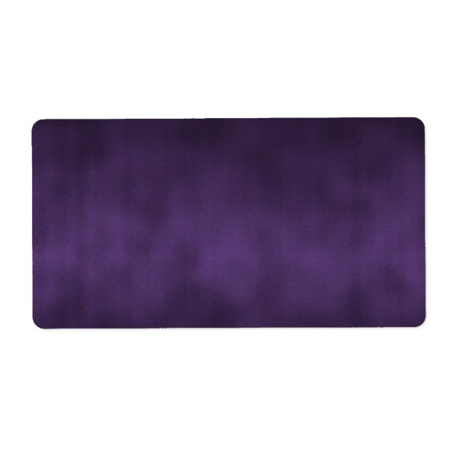 Violet Gothic Ombre Background Art Label (Front)