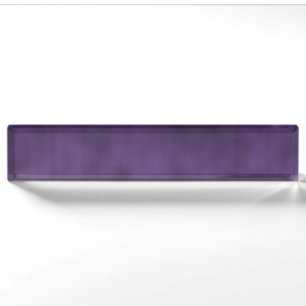 Violet Gothic Ombre Background Art Name Plate
