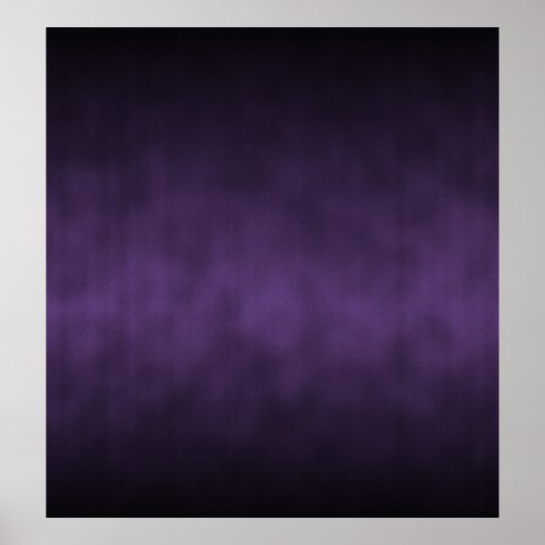 Violet Gothic Ombre Background Art Poster