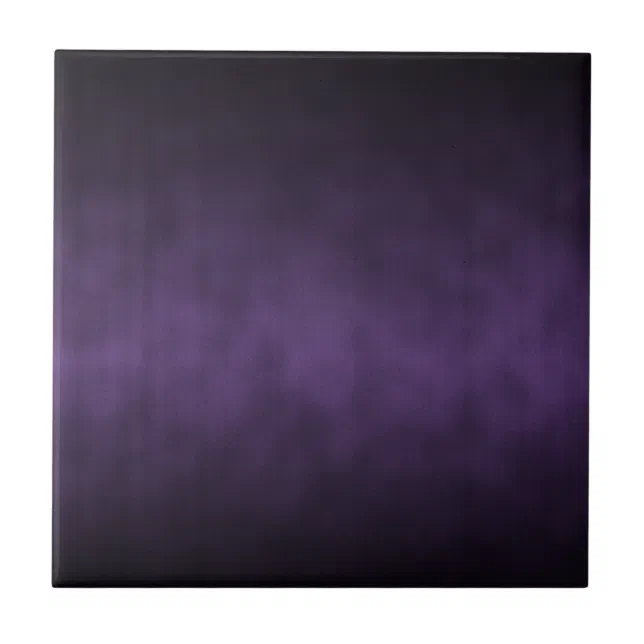 Violet Gothic Ombre Background Art Tile | Zazzle