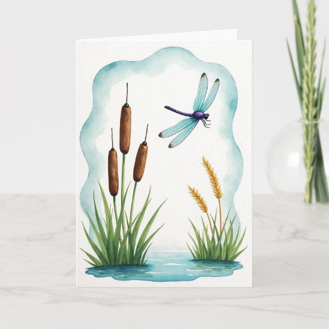 Violet Insect Fathers Day Card (Front)