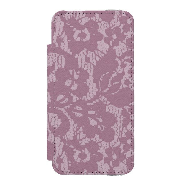 Violet lace incipio iPhone wallet case (Folio Front)