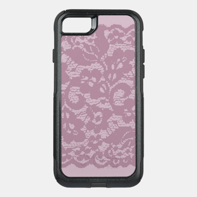 Violet lace otterbox iPhone case (Back)