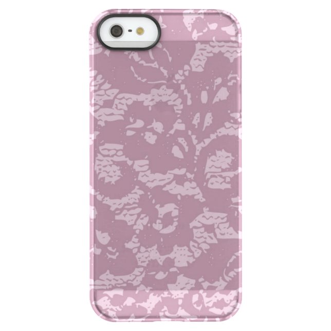 Violet lace uncommon iPhone case (Back)