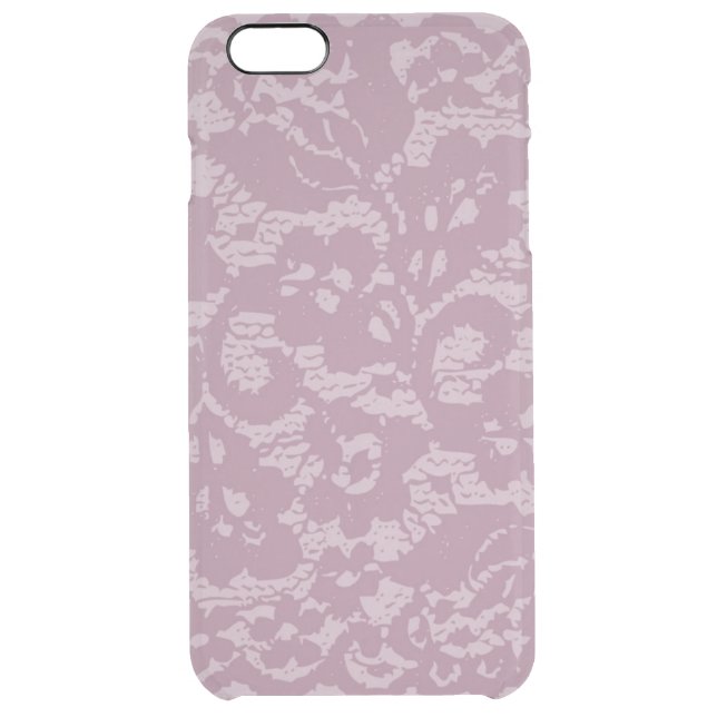 Violet lace uncommon iPhone case (Back)