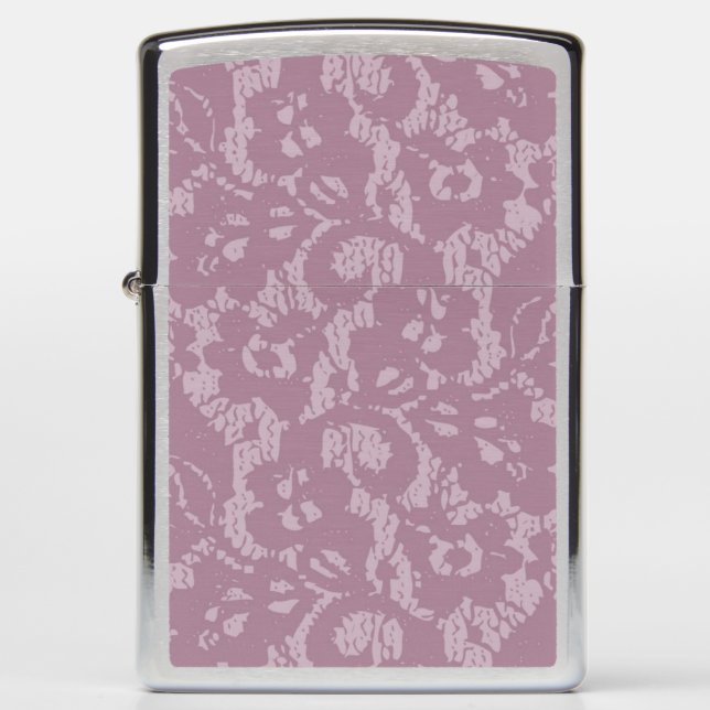 Violet lace zippo lighter (Front)