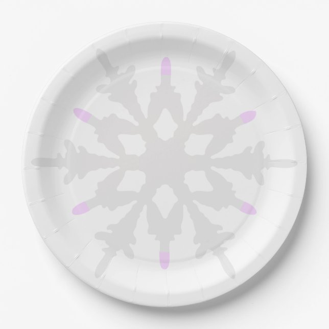 Violet Light Flake Plate (Front)