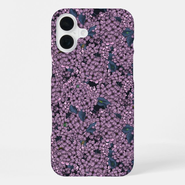 Violet Lilac garden iPhone Case (Back)
