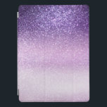 Violet Lilac Pastel Purple Triple Glitter Ombre iPad Pro Cover<br><div class="desc">This girly and chic design is perfect for the girly girl. It depicts faux printed sparkly triple sparkly glitter ombre gradient of violet purple, lilac purple, and pastel purple. It's pretty, modern, trendy, and unique. ***IMPORTANT DESIGN NOTE: For any custom design request such as matching product requests, color changes, placement...</div>