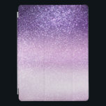 Violet Lilac Pastel Purple Triple Glitter Ombre iPad Pro Cover<br><div class="desc">This girly and chic design is perfect for the girly girl. It depicts faux printed sparkly triple sparkly glitter ombre gradient of violet purple, lilac purple, and pastel purple. It's pretty, modern, trendy, and unique. ***IMPORTANT DESIGN NOTE: For any custom design request such as matching product requests, color changes, placement...</div>