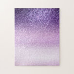 Violet Lilac Pastel Purple Triple Glitter Ombre Jigsaw Puzzle<br><div class="desc">This girly and chic design is perfect for the girly girl. It depicts faux printed sparkly triple sparkly glitter ombre gradient of violet purple, lilac purple, and pastel purple. It's pretty, modern, trendy, and unique. ***IMPORTANT DESIGN NOTE: For any custom design request such as matching product requests, color changes, placement...</div>