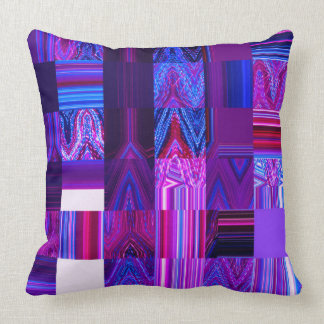 Violet Mélange Square Throw Pillow