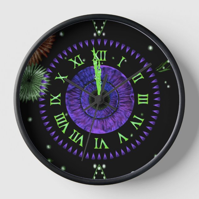Violet Midnight Clock  (Front)