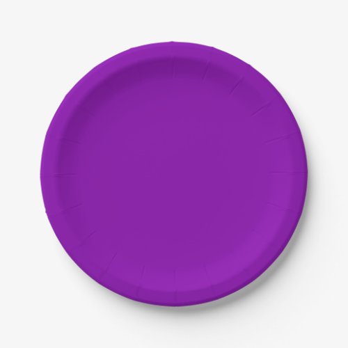 Violet Paper Plates
