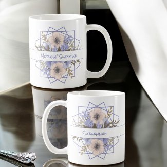 Violet Pastel Five Petal Wild Rose Custom