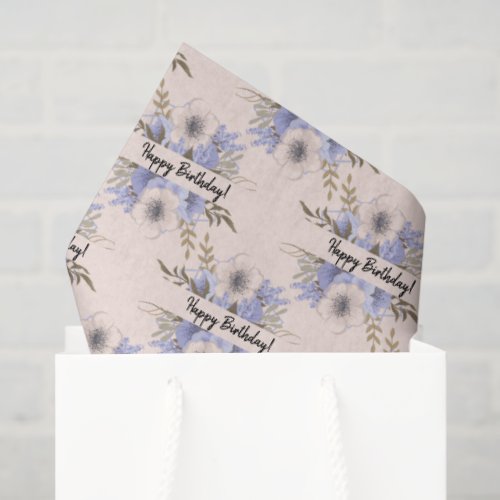 Violet & Pastel Roses Custom