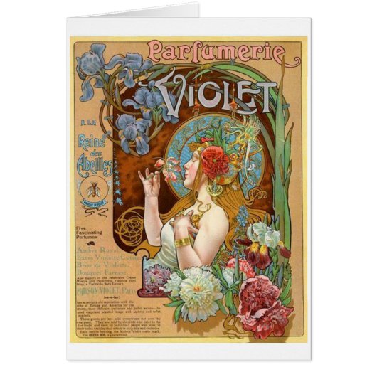 Violet Perfume Cards (Front)