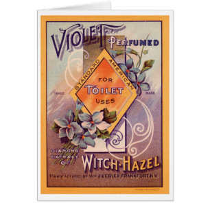 Violet Perfume Cards