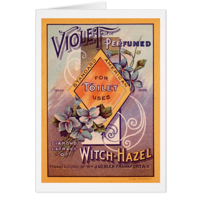 Violet Perfumed - 1903 Cards (Front)