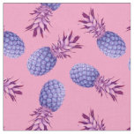 Violet Pineapples Fabric