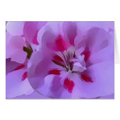 Violet Pink Abstract Hibiscus Flower (Front Horizontal)
