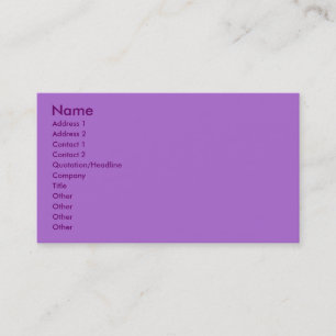 Violet Profile Card