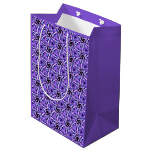 Violet Pulse Medium Gift Bag