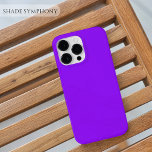 Violet Purple 1 of Top 25 Solid Violet Shades For Case-Mate iPhone 14 Pro Max Case<br><div class="desc">Introducing our Gray Solid Phone Case - an elegant and durable accessory designed to complement your smartphone's style while providing reliable protection. Crafted with premium materials, this slim-profile case ensures a comfortable grip and easy access to all buttons and ports. The matte finish not only adds sophistication but also prevents...</div>