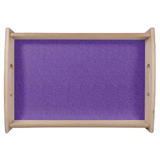 Violet / Purple Glimmer Serving Tray