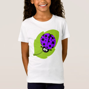 Violet Purple Ladybug T-Shirt