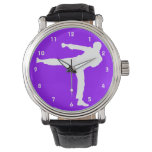 Violet Purple Martial Arts Watch at Zazzle