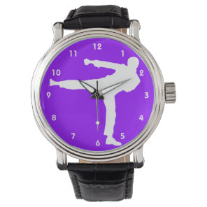 Violet Purple Martial Arts Watch