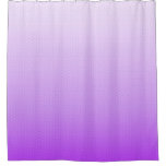 Violet Purple Ombre Classy Gradient Hexagon Grid Shower Curtain at Zazzle