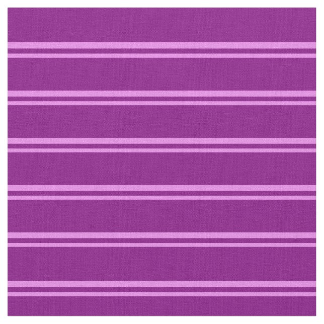 Violet & Purple Striped/Lined Pattern Fabric (Close Up)